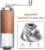 Compatible For Wood Grain Manual Coffee Grinder Accessories - Image 3