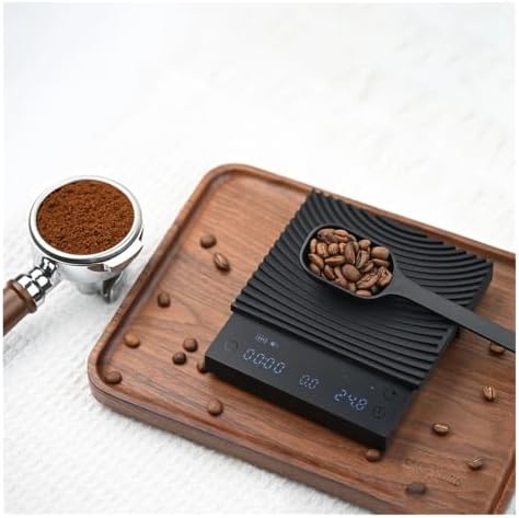 3 Black Mirror Pour Over Coffee Scale Espresso Scale,Flow Rate, Auto Timer,Ratio, 3 Brewing Modes, 2kg Capacity(Basic3 Scale Black) - Image 5