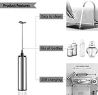 WAN-WAN Cordless Rechargeable Handheld Mini Electric Formula Mixer - Image 4