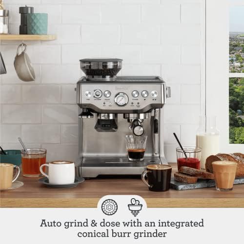 Breville BES870XL Barista Express Espresso Machine, Brushed Stainless Steel - Image 2