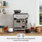 Breville BES870BTR Barista Express Espresso Machine, Black Truffle - Image 3