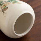 Tea Tins Home Decor Crafts Loose Leaf Tea Storage Jar Ceramic Tea Box Guest Vintage Chinese Sugar Jar Tea Storage Container (Size : CH) - Image 4