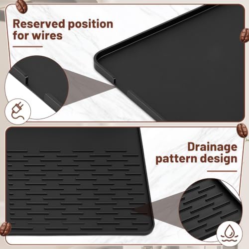 Silicone Coffee Mat with Tamping Station - Espresso Accessories - Image 4