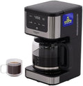 universal 14-Cup Programmable Drip Coffee Maker with 24-Hour Timer, Self-Cleaning System, Glass Carafe & Reusable Filter by LandersUSAInc