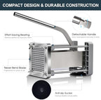 French Fry Cutter, Sopito Professional Potato Cutter Stainless Steel with 1/2-Inch and 1/4-Inch Blade Great for Potatoes Carrots Cucumbers - Image 3