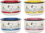 Lenox Chef Snoopy Porcelain Snack Bowls, 12oz, Set of 4 by Lenox