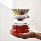 Coffee Filter Cloud Conical Ceramic Small Origami Hand Made Funnel Cup Accessories(Color 5) - Image 4