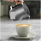 350ml 450ml Turbo Milk Frothing Pitcher Steaming Pitchers Professional Milk Foam Jug Home Barista Kitchen Accessorie(350ml Glossy) - Image 5