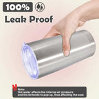 20oz Tumbler Stainless Steel Tumbler Coffee Tumbler with Lid SS, 4P - Image 6