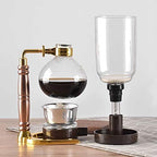 Japanese Style Siphon Coffee Maker Tea Siphon Pot Vacuum Coffeemaker Glass Type Coffee Machine Filter Kahve Makinas 3cup 5cup (3cup) - Image 6