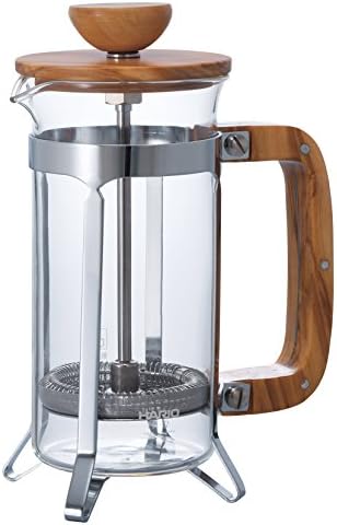 Hario Olivewood Cafépress Coffee and Tea Press, 300ml by Hario