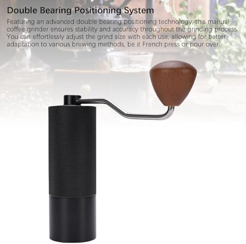 Manual Coffee Grinder, Hand Conical Burr Coffee Grinder with - Image 2