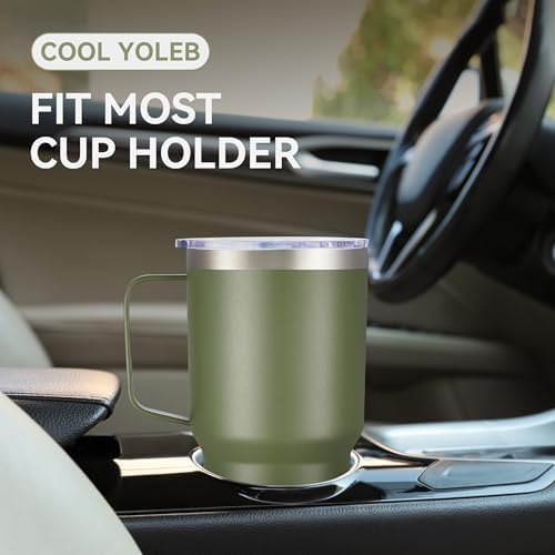 30 oz Stainless Steel Tumblers Bulk with Handle and Lid, 4 Pack - Image 4