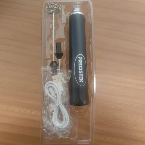 Rechargeable Handheld Milk Frother, 2-in-1 Electric Coffee Frother - Image 3