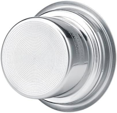 Normcore 58mm to 49mm Step-Down Portafilter Basket Kit – 0.18mm Holes – Fits 58 mm Bottomless Portafilters – Includes 49mm Funnel, 0.8mm Puck Screen, 200 Papers - Image 2