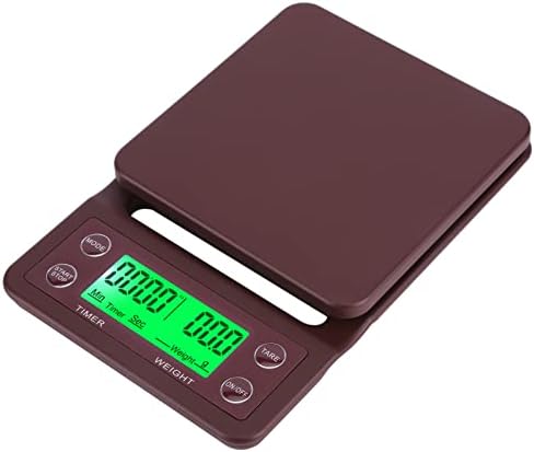 Digital Coffee Scale with Timer - Precision Pour Over Coffee Scale for Accurate Brewing (Light red) - Image 5