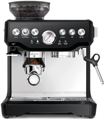 Breville BES870BTR Barista Express Espresso Machine, Black Truffle by Unknown