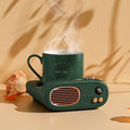 Coffee Mug Warmer Cup Warmer - Mug Warmer with 3 Temperature Settings & Light Indicator for Desk Electric Coffee Warmer, Electric Beverage Warmer, Drink Warmer for Home Office Coffee Cup,Green by Unknown