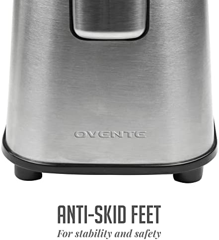 OVENTE Electric Coffee Grinder with Stainless Steel Blade, Silver CG620S - Image 5