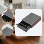 Generic Walnut Espresso Knock Box under Grinding Knock Out Drawer Grounds Bucket Household Coffee Knocker Drawer for - Image 2