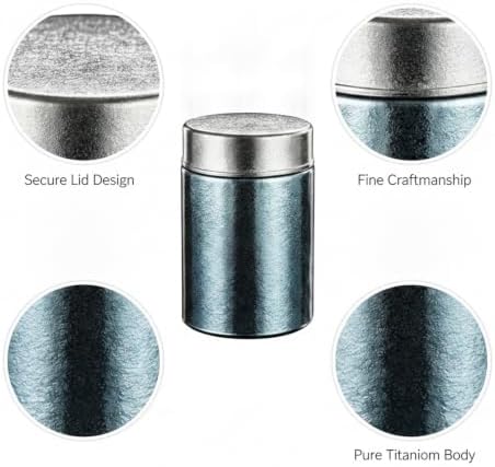Tea Enthusiasts Pure Titanium Canister, 9.5 fl oz - Image 6