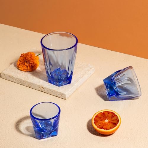 notNeutral Vero Glass Espresso, 3 oz. 4-pack, Ocean Blue - Image 6
