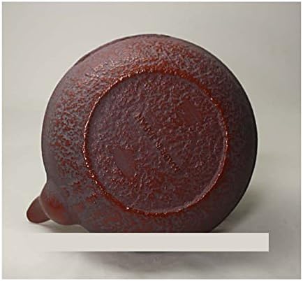 TOKYO MATCHA SELECTION - [Rare] Nanbu Tetsubin - Konoha 0.3 Liter - Japanese Red cast iron teapot from Iwate Japan [Standard ship by EMS: with Tracking & Insurance] - Image 3
