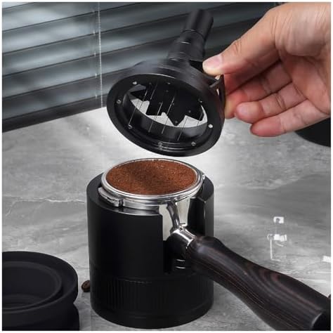 Espresso Rotary 51MM 51MM 58MM,Espresso Coffee Stirrer With Dosing Funnel&Stand Coffee Maker Accessories(51mm) - Image 4