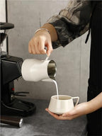 Stainless Steel Milk Pitcher 350-700ml Barista Tool - Image 6