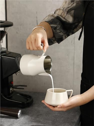 Stainless Steel Milk Pitcher 350-700ml Barista Tool - Image 6