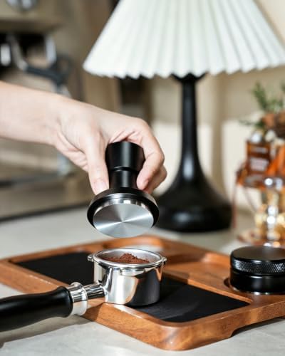 KOFIKOFI 51mm Espresso Tamper 30lb 3-Spring Stainless Steel Flat Base - Image 6