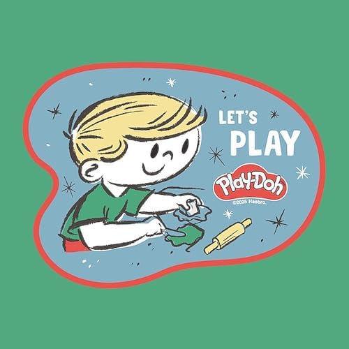CafePress Play Doh: Let's Play Tumbled Stone - Set of 4 Coasters Set of 4 w/Holder - Image 2
