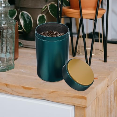 VICASKY 4pcs Tea Tin Canisters with Airtight Lids, Tinplate Xmas - Image 7