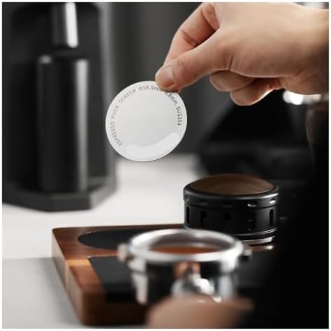 51/53/58.5mm Puck Screen 0.2/0.8mm Metal Reusable Coffee Filter For Espresso Portafilter Basket Coffee Accessories(Storage Base) - Image 4