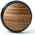 Spring Espresso Tamper 51mm (51.0mm OD), Twist-Top Adjustable Spring Tension, CNC Machined, Walnut Handle, Anodized Aluminum Body, 304 Stainless Steel Flat Base by HUGH
