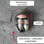 Westmark Tea-Egg Oval, 1.6" x 1.6" x 2", Stainless Steel - Image 3