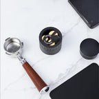 58mm Coffee Distributor Needle,Geared Spinning Coffee Distribution Stirrer, Espresso Powderdispenser, Magnetic Attraction Design, for Home Coffee Shop - Image 7