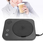 Electric Cup Warmer, Large Panel Auto Shutoff Mug Warmer for Desk (US Plug 110V) - Image 5