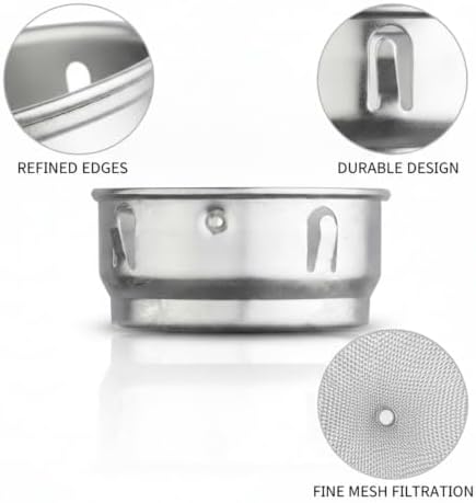Stainless Steel Tea Infuser for Loose Leaf - Fine Mesh Strainer Fits Mugs & Cups (1.5-1.77 Inch Diameter) - Image 6