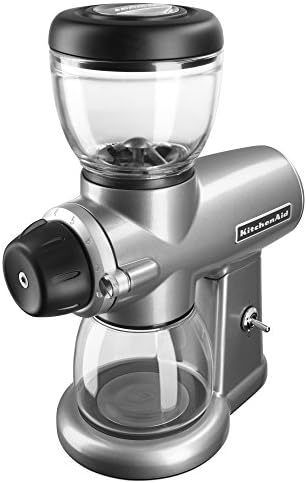 KitchenAid KCG0702CS Burr Coffee Grinder, Contour Silver - Image 2