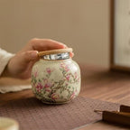 Ceramic Tea Caddy with Airtight Lid for Loose Leaf Storage - Image 3