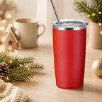 YOUKE OLA 20 Pack Stainless Steel Tumbler Vacuum Insulated Travel Mug Bulk Powder Coated Coffee Mug Gift for Laser Engrave, 20oz Mix Colors - Image 5