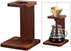 Coffee Cup Holder Pour Over Coffee Dripper Rack Wooden Sturdy Multifunctional Coffee Dripper Stand for Tea House Tea Party, Style B - Image 4