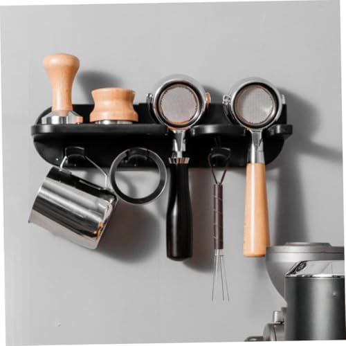 Wall Mounted Espresso Rack for 51mm Machines Black ABS - Image 5