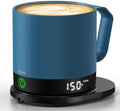 Heated Coffee Mug 14oz, Rechargeable Temperature Control Mug with Lid by BUUO