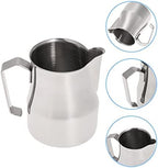 Gravy Boat 350/550ml Thick Stainless Steel Espresso Latte Art Milk Frothing Pitcher Steaming Jug Foam Container Sauce Jug (Size : 600ml) - Image 2