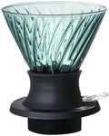 Immersion Dripper Coffee Maker Set Glass 02 Dripper Pour Over Coffee Making Set Immersion Dripper Switch Drip Coffee Accessories(Coffee Dripper-Green) by Unknown