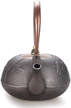 cast iron teapot,classic tea kettle,Japanese Tetsubin Tea Kettle Cast Iron Teapot with Copper Lid Handle, for Green Tea and Mint, Fruity and Citrus, 1200ml - Image 4