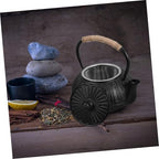 Cast Iron Teapot 600ml Japanese Style for Brewing Tea - Image 5