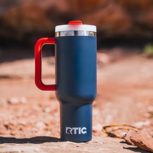 RTIC 40oz Road Trip Tumbler, Insulated, Ceramic Lined, Patriot - Image 6